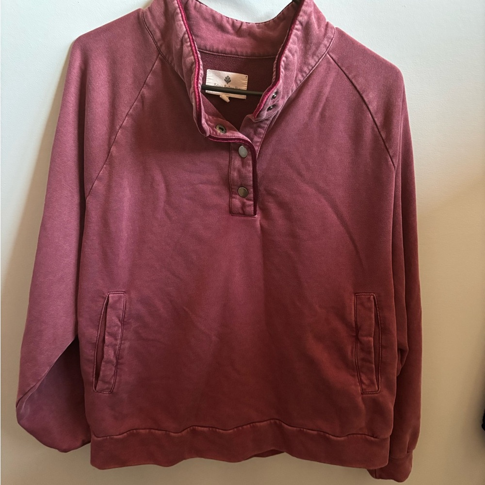 Cozy Burgundy Cowl Neck Sweater